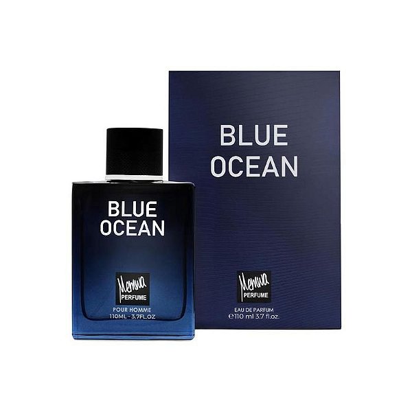 Perfume Memwa Blue Ocean - Eau de Parfum Masculino 110ML - Elegância e Frescor Marinho