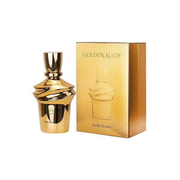 Perfume Feminino Stella Dustin Alloy Dourado - Eau de Parfum - 100ML
