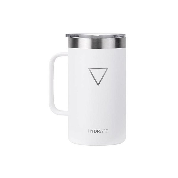 Caneca Térmica Hydrate 710ML para Cerveja - Branca