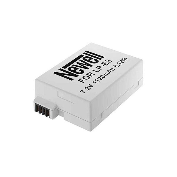 Bateria Recarregável Newell LP-E8 para Câmeras Canon
