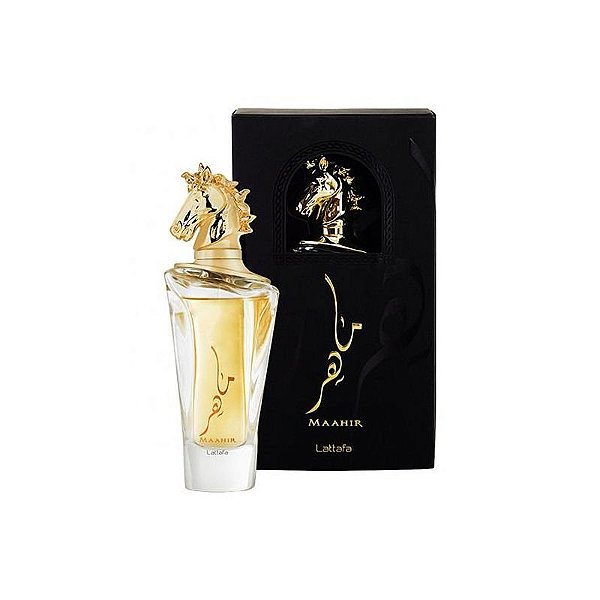 Perfume Maahir Lattafa Unissex 100ML - Eau de Parfum Elegante e Sofisticado
