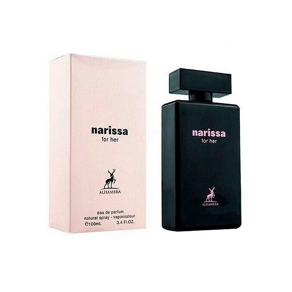 Perfume Femme Maison Alhambra Narissa 100ML - Eau de Parfum Floral para Mulheres