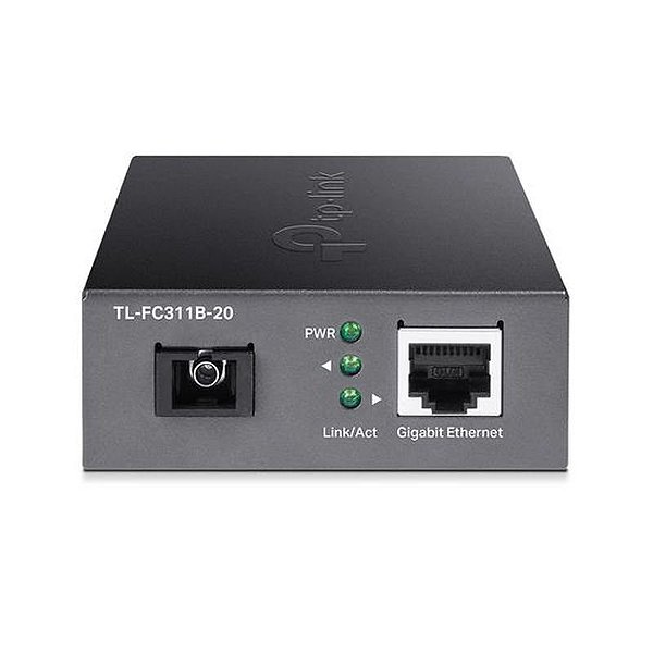Conversor De Midia Tp Link Fc311B 20 1000Mbps Cinza