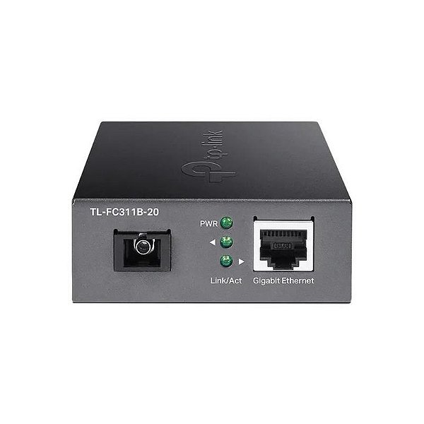 Conversor de Mídia TP-Link TL-FC311B-20 Gigabit WDM - Alta Performance e Confiabilidade