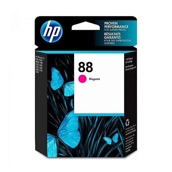 Cartucho Hp C9387Al 88 Magenta 13 Ml Vencido C9387A