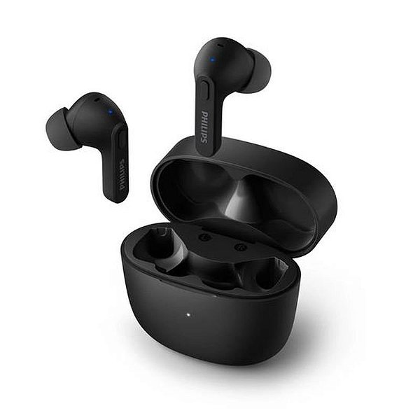 Fone de Ouvido Bluetooth Philips TAT-2206BK - Modelo Sem Fio - Cor Preta