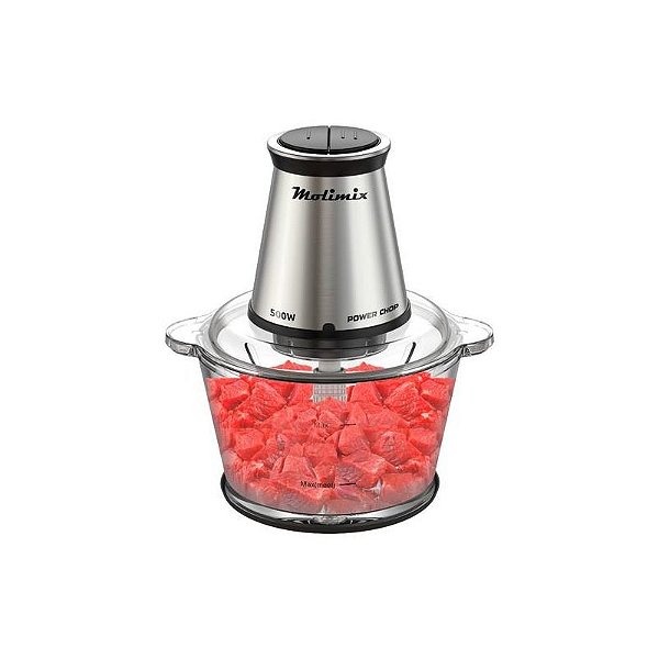 Processador de Alimentos Molimix MPA-500, 500W, 1.8L, Inox, 220V, Prata