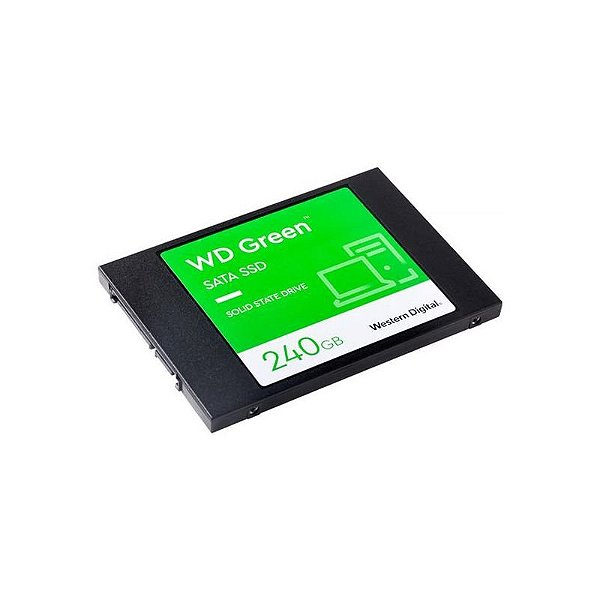 SSD Interno WD Green 240GB SATA - Armazenamento Rápido e Confiável