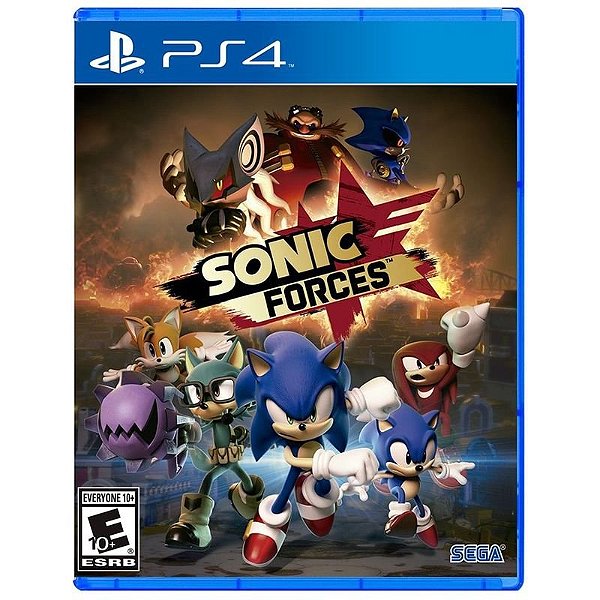 Jogo Sonic Forces Para Playstation 4