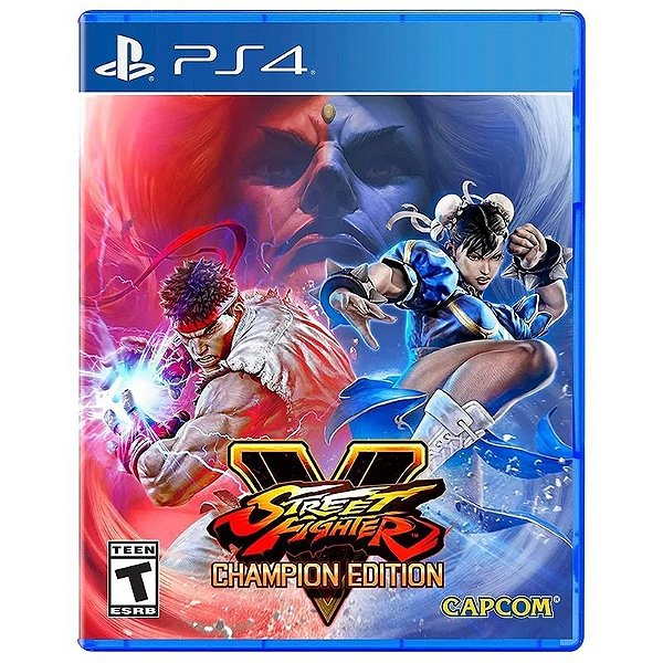 Jogo de Video Game Street Fighter V Edição Campeã para PlayStation 4