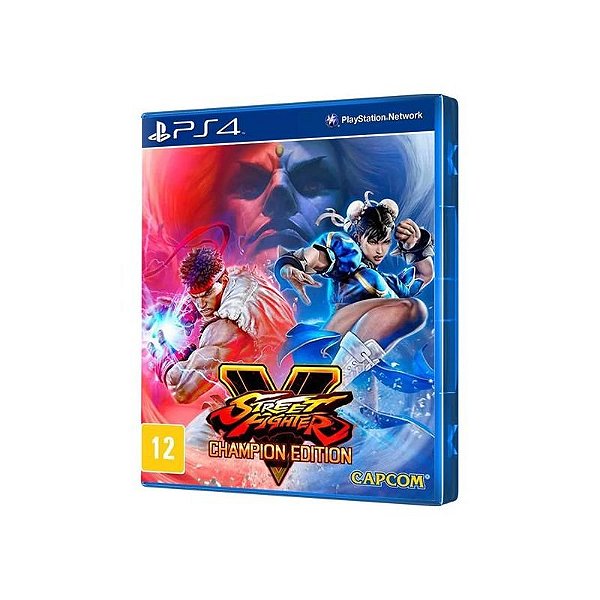 Jogo Street Fighter V Edição Champion para PS4