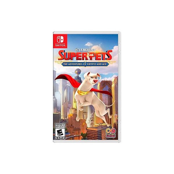 Jogo Krypto e os Super Pets da DC para Nintendo Switch: Aventuras Empolgantes