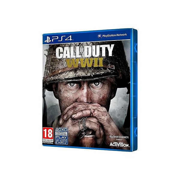 Jogo Call of Duty: WWII - PlayStation 4 - Ação e Batalha na Segunda Guerra Mundial