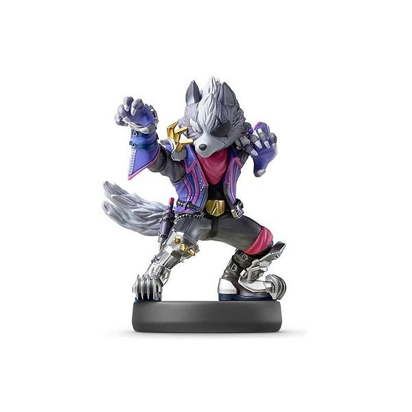 Boneco Amiibo Nintendo Wolf O'Donnell - Super Mario Bros N68