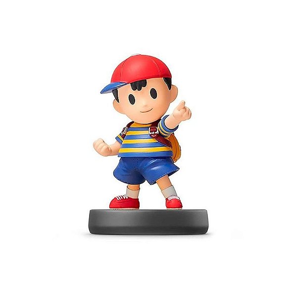 Boneco Amiibo Nintendo Ness Edição N34 - Colecionável de Jogos
