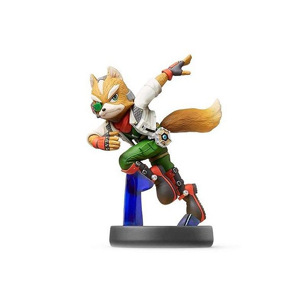 Boneco Amiibo Nintendo Fox McCloud - Super Mario Bros N6