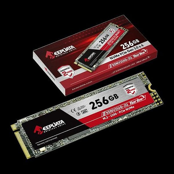 SSD M.2 Keepdata 256GB NVMe PCIe 3.0 - Desempenho Rápido e Eficiente