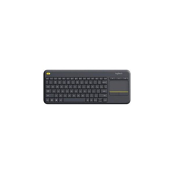 Teclado Wireless Logitech K400 Plus - Layout Espanhol, Modelo 920-007123