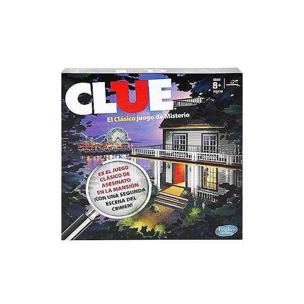 Jogo de Tabuleiro de Investigação Clue da Hasbro A5826