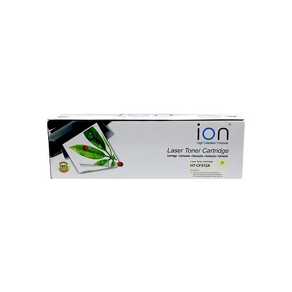 Cartucho De Toner Ion Ht-Cf512A Cor Amarelo