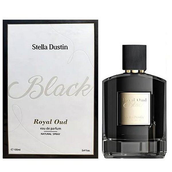 Perfume Masculino Stella Dustin Royal Oud Black - Eau de Parfum 100 ML