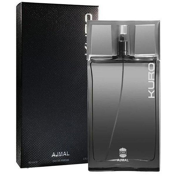 Perfume Ajmal Kuro Eau de Parfum Masculino 90ml - Elegância e Sofisticação para Homens