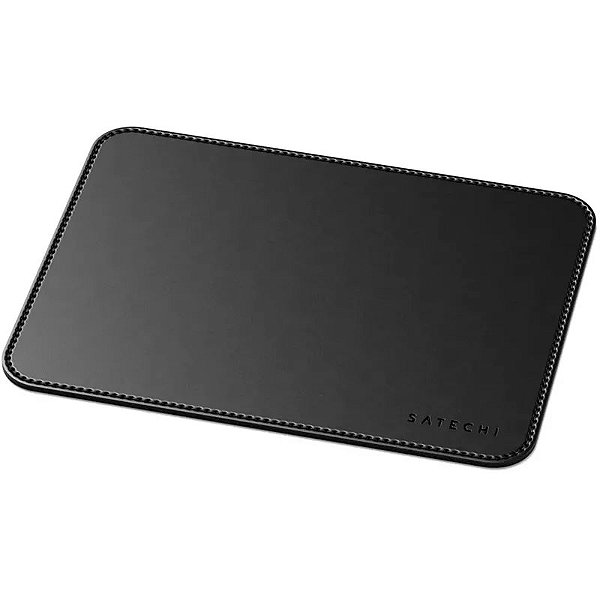 Mouse Pad Satechi Couro Ecológico St-Elmpk - Preto