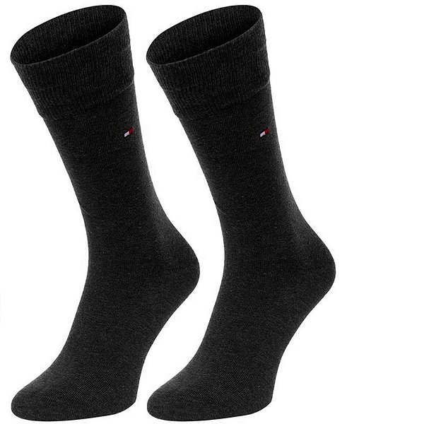 Meias Masculinas Tommy Hilfiger 371111 - Pacote Com 2 Pares