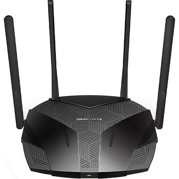 Roteador Mercusys Mr70X Ax1800 Wi-Fi 6 Dual Band 1201 Mbps - Preto