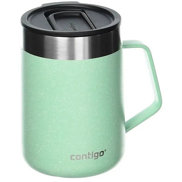 Caneca Térmica Contigo Streeterville 414mL - Azul Agave