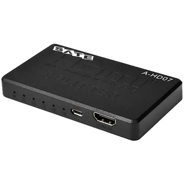 Divisor HDMI Sate A-HD07 4K Ultra HD para 4 Dispositivos