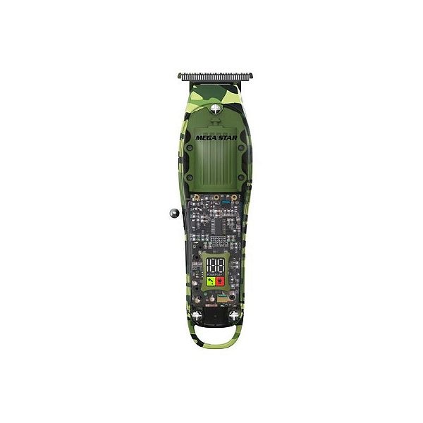 Cortador de Barba e Cabelo Recarregável Megastar GWE022 Professional