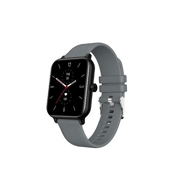 Smartwatch FTX FTXF24-BW 50MM Preto e Cinza à Prova D'Água 20M