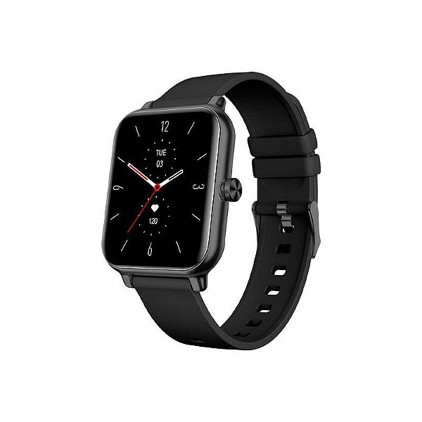 Smartwatch FTX F24-BB - Preto Elegante e Funcional