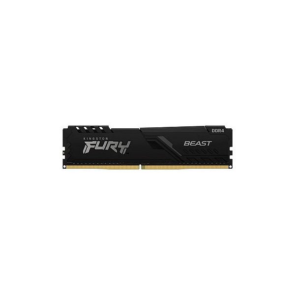 Memória Kingston Ddr4 8Gb 3200 Fury Beast Blk
