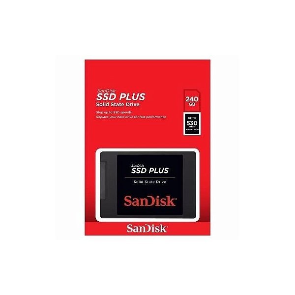 Unidade de Estado Sólido 240GB Sandisk SDSSDA 240G G26