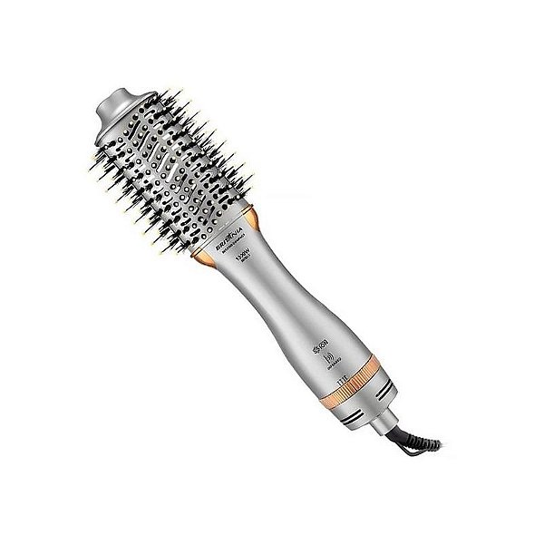 Escova Elétrica Compacta Britania BES33SD - 1.300W Bivolt Prata e Dourado