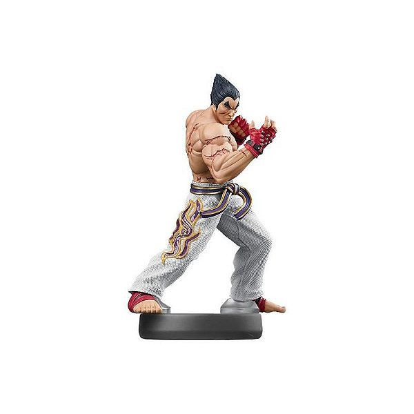 Boneco Amiibo Kazuya de Nintendo - Coleção NVL-C-Aady
