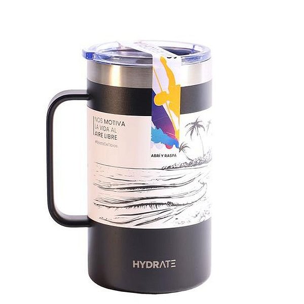 Garrafa Hidrate Manija 710 ML - Preto Elegante