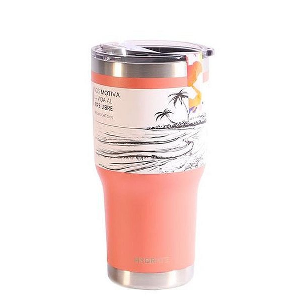 Copo Hidratante Coral 887 ML
