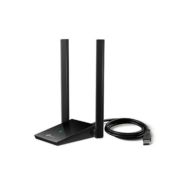 Adaptador Wi-Fi 6 Archer TX20U Plus USB 3.0 Dual Antena para PC - Preto