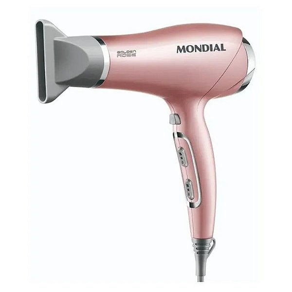 Secador de Cabelo Mondial Golden Rose SC-32 - 110 Volts - 50Hz