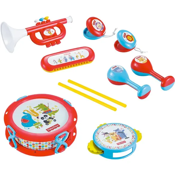 Conjunto De Percussão Musical Fisher-Price - Dfp6610