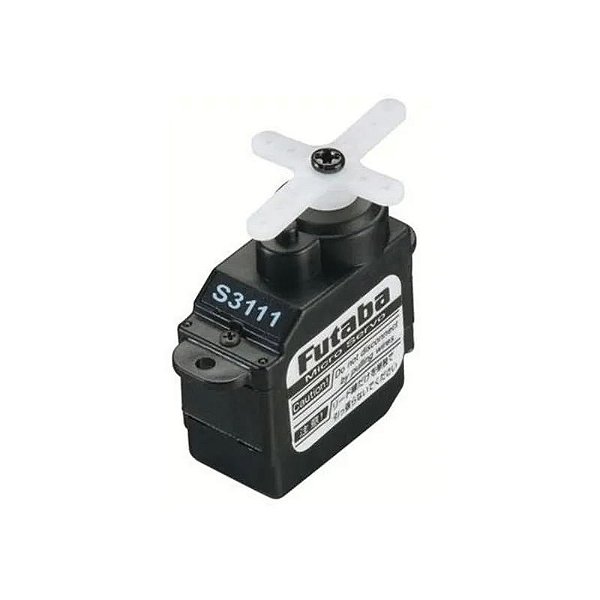 Servo Micro Futaba 6.6G S3111 Modelo Série-S compacto.