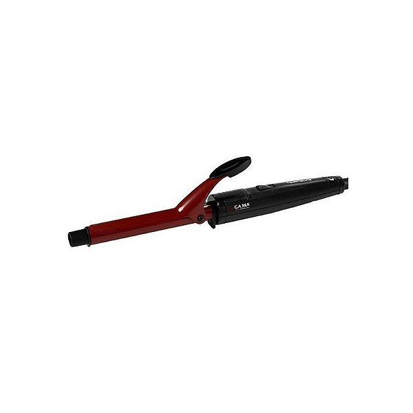 Modelador de Cabelo Profissional Tourmaline 19 MM Bivolt - Preto/Vermelho