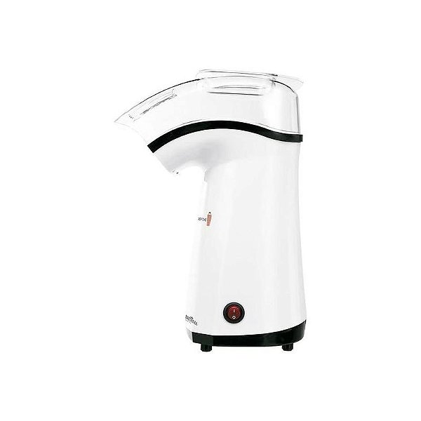 Pipoqueira Elétrica Britânia - Estilo de Pipoca Rápido 1200W 220V Branco