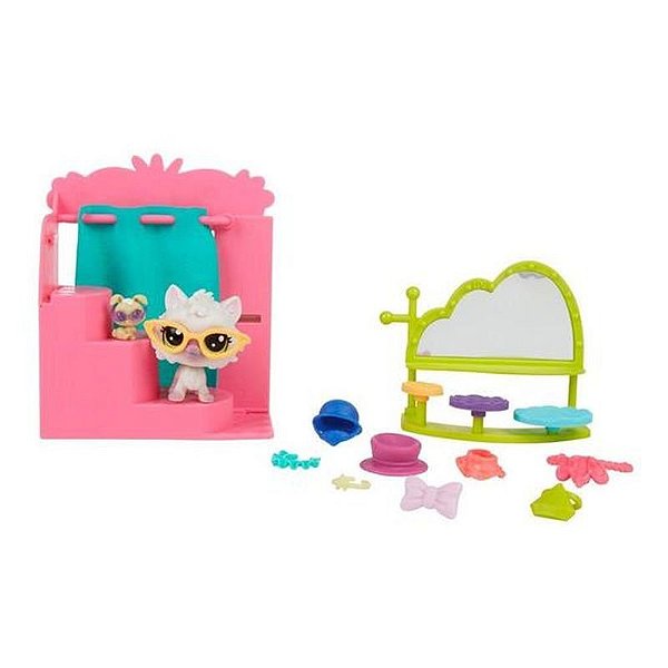 Playset Mini Pet Shop Hasbro - Flashy Photo Booth Coleção E1015