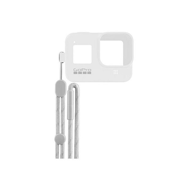 Capa Protetora De Silicone Ajustável Para Gopro Hero8 - Branco