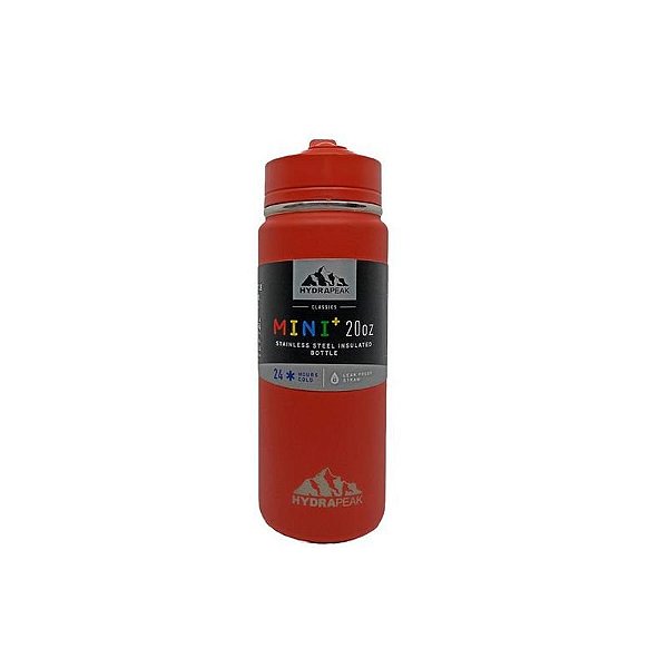 Garrafa Térmica Hydrapeak Hp-Mini-20 600Ml - Vermelho Desbotado