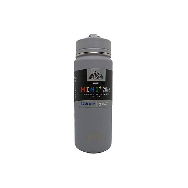 Garrafa Térmica De 600Ml Hydrapeak Hp Mini - Cor Cinza